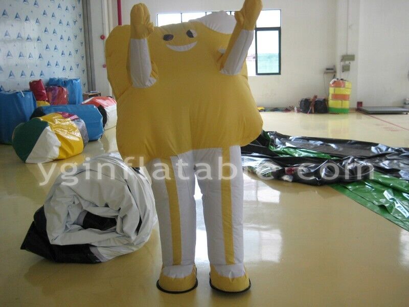 Yellow inflatable move cartoonGC121