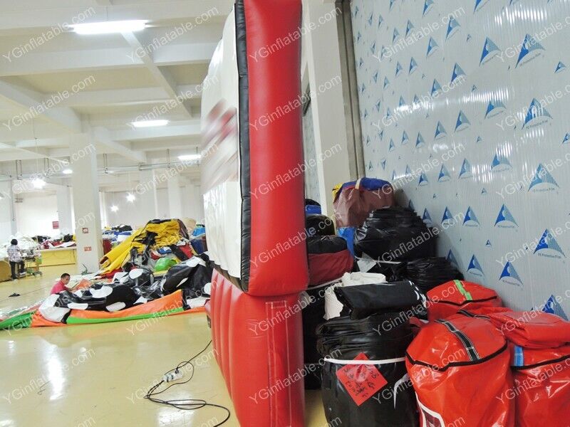 빨간색과 검은색 풍선 광고판GC145b